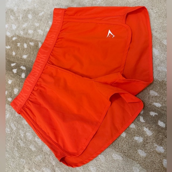 Gymshark orange elastic waist athletic shorts women’s size XL - Picture 4 of 7